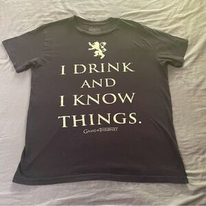 Unisex Game of Throne’s graphic T-shirt sz medium